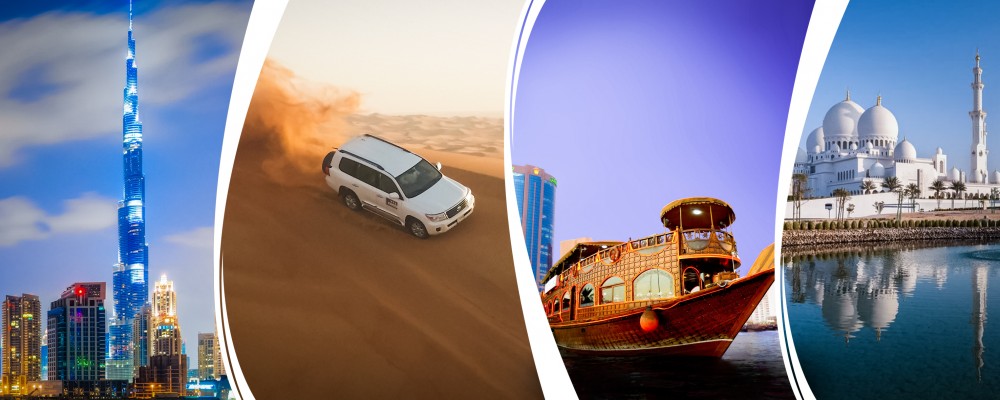 Economic Package Dubai and Abu Dhabi (Sharing) Tour Package